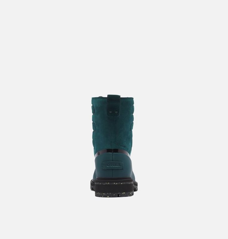 Womens Rain Boots Navy - Sorel Lennox™ Street Lace Mid - 782450-SOQ